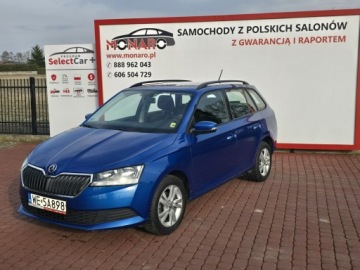 Skoda Fabia III Kombi Facelifting 1.0 TSI 95KM 2021 Skoda Fabia AMBITION 1.0 TSI 95KM Salon Polska Serwis Zamiana FV 23%