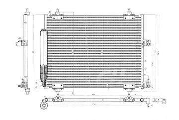 CHLADIČ KLIMATIZACE FIAT ULISEE 12002-2011