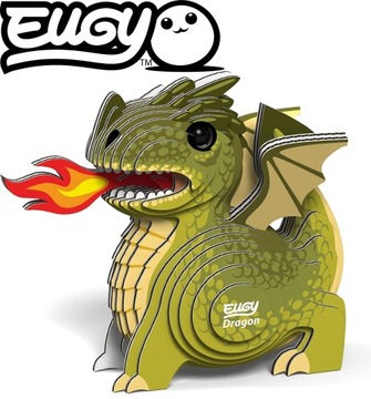 DRAGON PUZZLE 3D Пространственная головоломка Eugy Eco