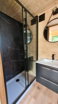 Tiny House Mobile House Modern House на одном месте для колес 6MX2,55м