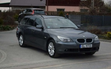 BMW Seria 5 E39 Touring 525 i 192KM 2004 BMW Seria 5 2.5 R6 Automat Skora Panorama Klimatronik Xenon PDC Sprowadzony, zdjęcie 2