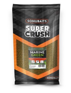 Zanęta Sonubaits Super Crush Marine Green 2kg Groundbait