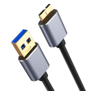 Кабельный USB 3.0 A-B Micro USB B для внешнего диска жесткого диска.
