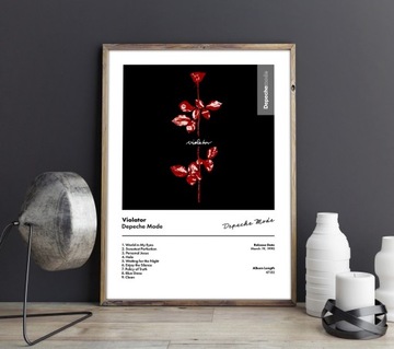 Plakat Depeche Mode Violator Płyta CD Vinyl Cover