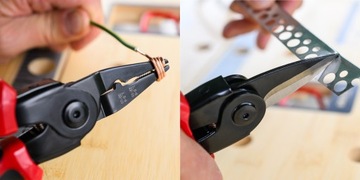 Универсальные клещи, клещи для снятия изоляции, ножницы по металлу 5-в-1.