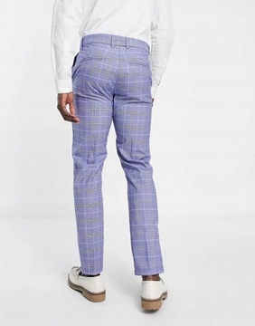 New Look szz kratka spodnie skinny eleganckie W34