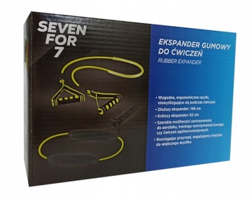 EKSPANDER GUMOWY DO ĆWICZEŃ FITNESS Seven for 7
