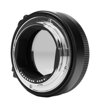 Adapter bagnetowy Commlite CM-EF-EOSR VND Canon EF/Canon RF filtr szary