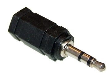 Przejście Jack 3,5mm wt - Jack 2,5mm gn