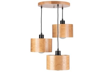 Lampa sufitowa wisząca ANTILIA żyrandol DĄB do salonu sypialni STYLOWA