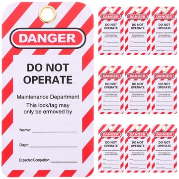КОМПЛЕКТЫ ПРЕДУПРЕЖДЕНИЯ ЗАМКА TAGOUT LOCK ОБОРУДОВАНИЕ