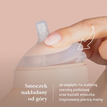 LOVI SMOCZEK DYNAMICZNY DO KARMIENIA BUTELKI MAMMAFEEL WOLNY 3m+ 1szt.