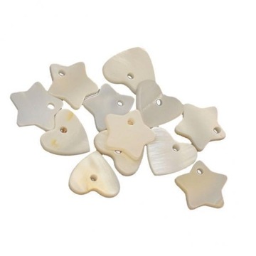 9x12 Słodkowodna muszla Charms Handmade