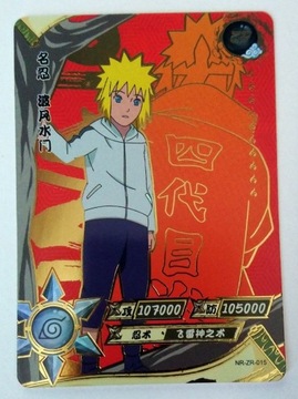 Karta Naruto TCG Kayou Minato Namikaze - NR-ZR-015