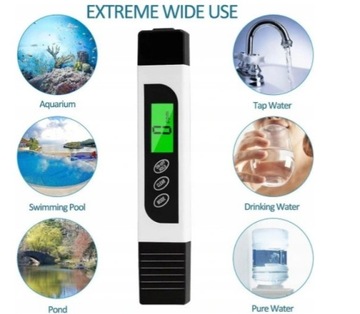 Тестер качества воды, точный измеритель EC Mier