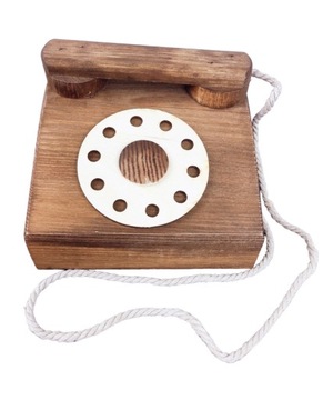 Стационарный телефон - Коричневый