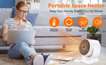 Termowentylator Energooszczędna Farelka Grzejnik