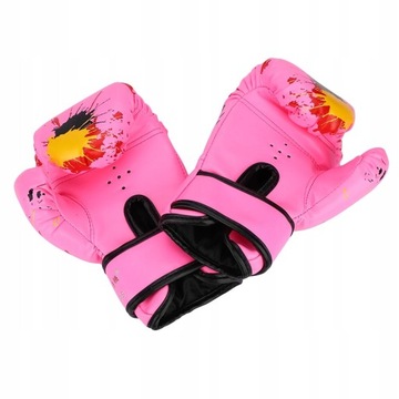 Перчатки боксерские детские розовые