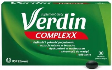 VERDIN COMPLEXX 30tab.TRAWIENIE WĄTROBA JELITA