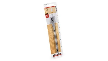 Wiertło łopatkowe piórowe do drewna 12x152 mm Kreator