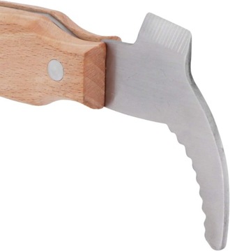 BEEP CHISEL Скребок INOX Распорный крюк Деревянная ручка для ульевых рамок