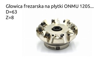 Głowica frezarska na na płytki ONMU 1205...