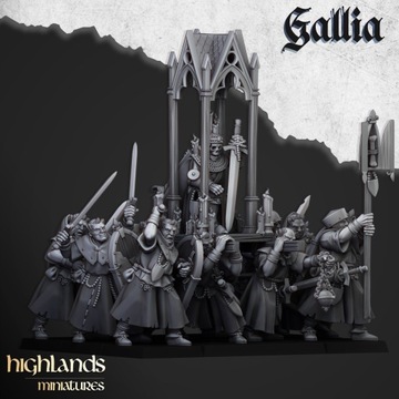 Gallia Reliquary Unit - Minifaktura - KoE - Druk 3D