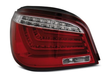 Lampy tył BMW E60 LCI 07-10 Red White LED BAR