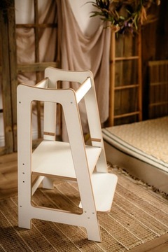 Kitchen Helper Helper КУХОННАЯ ПОДСТАВКА для детей, сертифицированная ДЕРЕВО