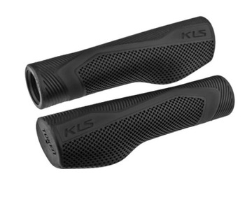 CHWYTY GRIPY ROWEROWE KELLYS KLS TOKEN BLACK 135 MM ERGONOMICZNE