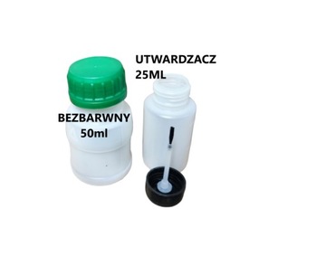 LAKIER BEZBARWNY 50ML + UTWARDZACZ 25ML MOBIHEL