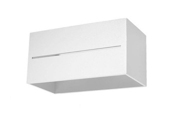 Lampa Kinkiet LOBO MAXI biały Sollux