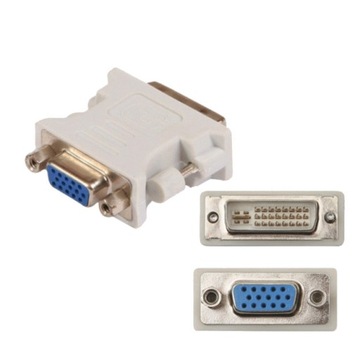 Adapter DVI - VGA przejściówka do monitora