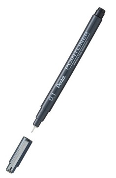 CIENKOPIS KALIBROWANY POINTLINER PENTEL KREŚLARSKI S20P 0,1MM CZARNY