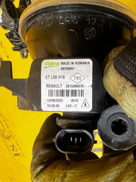 2 X SVĚTLO MLHOVKA HALOGEN PŘEDNÍ DACIA SANDERO III RENAULT MEGANE IV