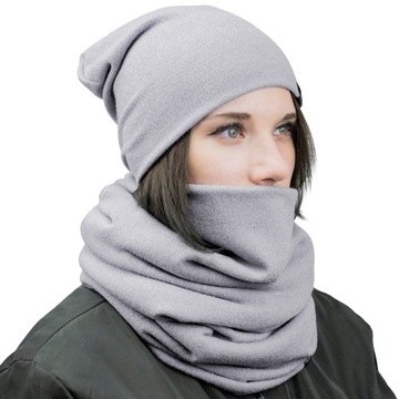 ЖЕНСКИЙ КОМПЛЕКТ ШАПКА СМЕРФЕТКА, НАБОР ТРУБКИ, РАЗМЕР. М