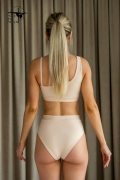 комплект для танцев на пилоне, наряд из лайкры POLE BY PAULA