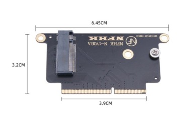 Адаптер Macbook A1708 NVMe M.2 NGFF для SSD-карты