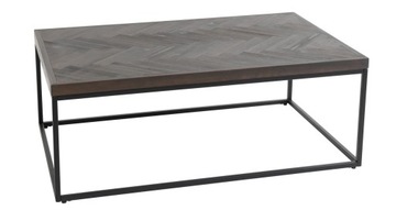 STOLIK KAWOWY Halskov LOFT 100x65cm Lite Drewno