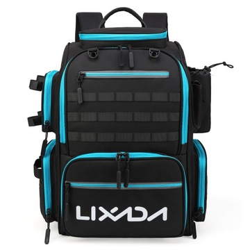 Водонепроницаемый рюкзак для рыбалки ПРЕМИУМ-СУМКА ДЛЯ РЫБЫ С 4 КОРОБКАМИ LIXADA