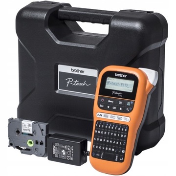Drukarka Brother P-touch PT-E110VP + taśma IDEALNY PREZENT