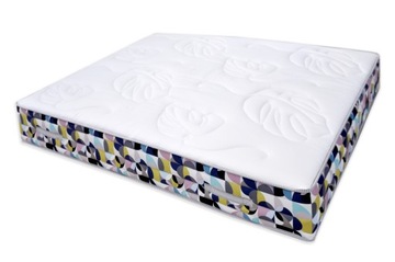 Materac 140x200 MONSTER LOFT design kokos plus prestige topper air comfort