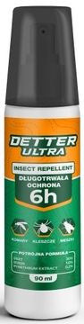SPRAY NA MESZKI KOMARY KLESZCZE PŁYN DETTER ULTRA
