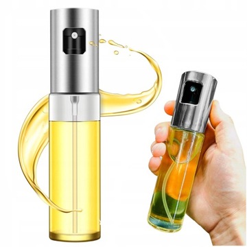 SPRYSKIWACZ DO OLEJU OLIWY ROZPYLACZ OCTU DOZOWNIK SZKLANY W SPRAYU 100ML
