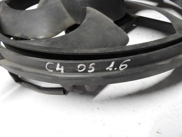 CITROEN C4 04-07 VENTILÁTOR CHLADIČŮ