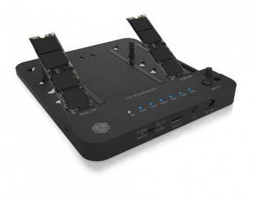 Stacja dokująca/klonująca IB-2915MSCL-C31 M.2 dla M.2 0NVMe i SATA 2,5/3,5