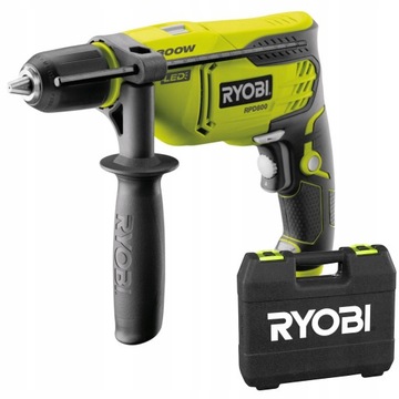 RYOBI RPD800-K УДАРНАЯ ДРЕЛЬ ЭЛЕКТРИЧЕСКАЯ ОТВЕРТКА 800ВТ + КОРПУС