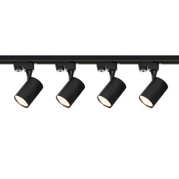 ZESTAW 4x LAMPA LED REFLEKTOR GU10 SZYNOPRZEWÓD 2M
