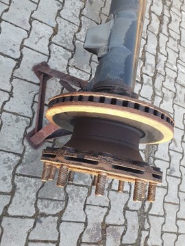 SCHMITZ AK 430 ось полуприцепа прицепа