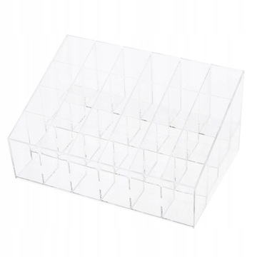 2 шт., 24 отделения, держатель для губной помады и подводки для глаз.